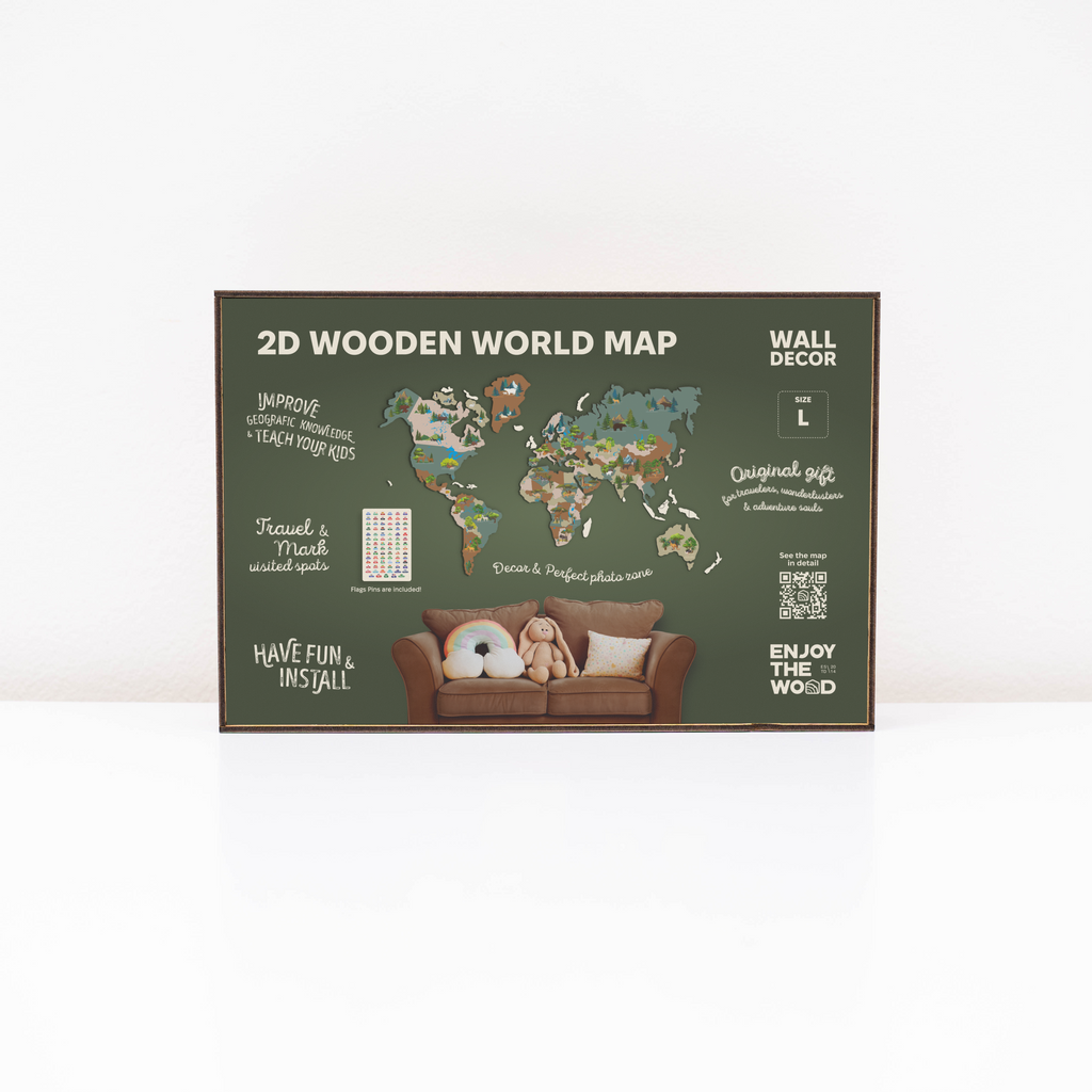 Kid's Wall Map