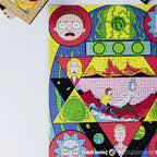 Wooden jigsaw maze puzzle Rick&Morty™ Space Maze
