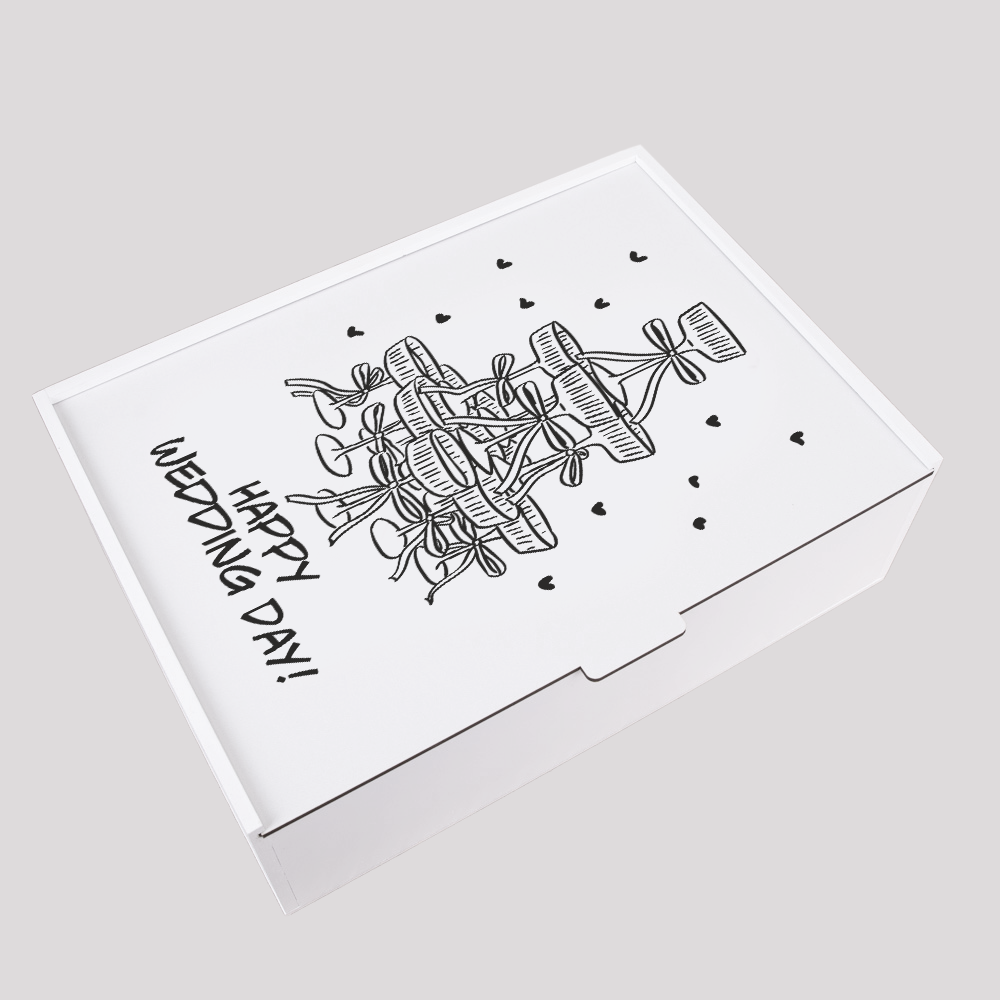 Wholesale Gift Boxes for Wedding Rectangular