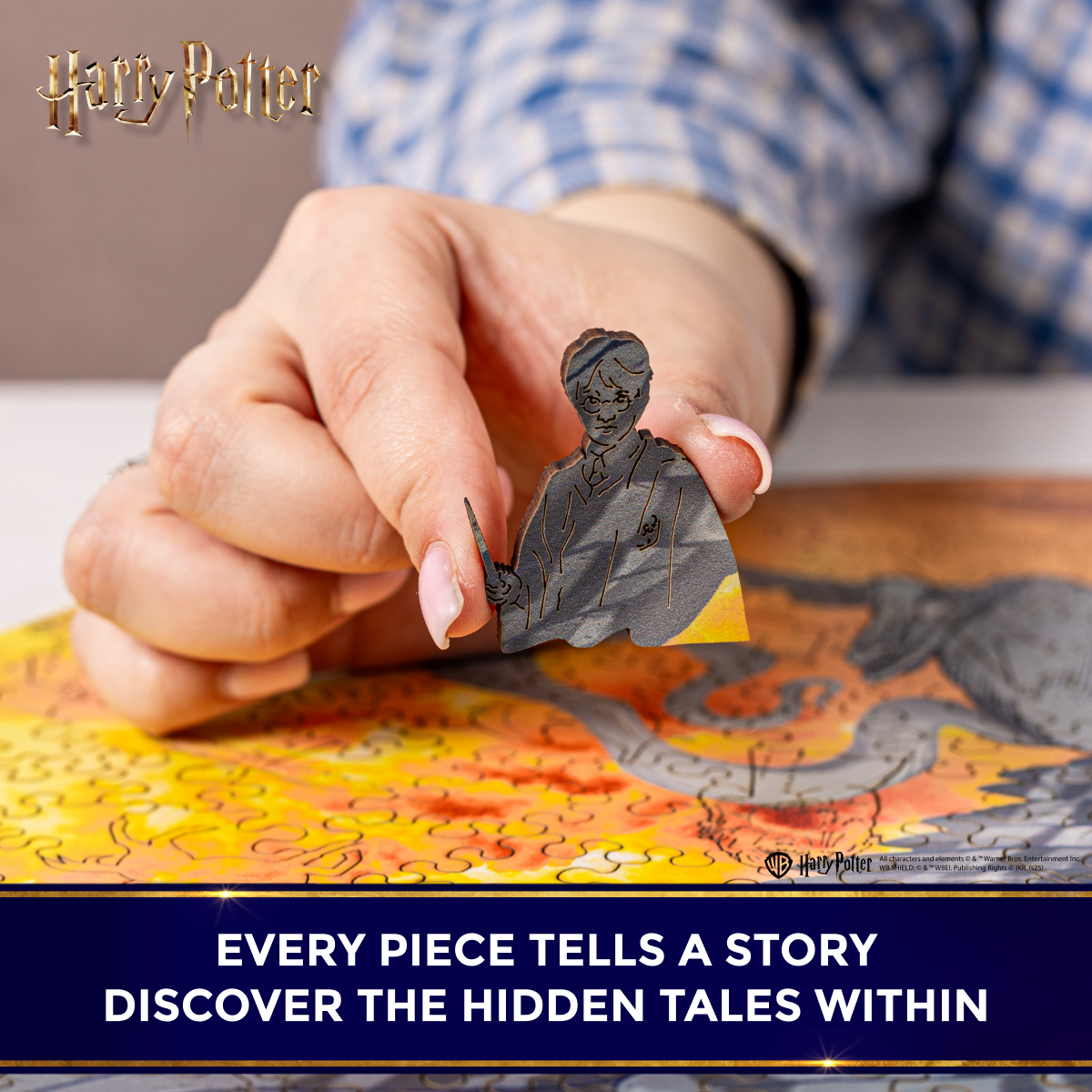 Wooden jigsaw puzzle Harry Potter Hippogriff™