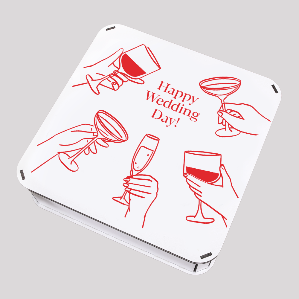 Wholesale Gift Boxes for Wedding Day Square