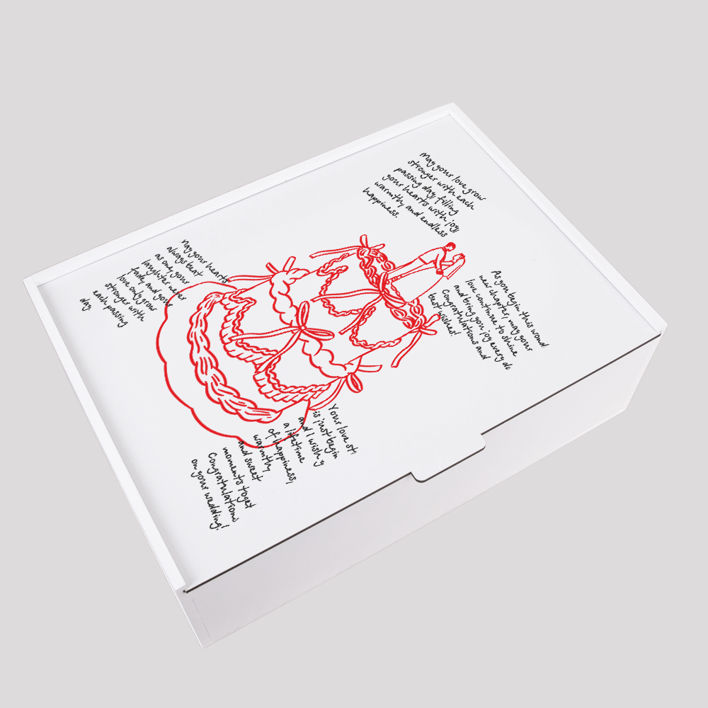 Wholesale Gift Boxes for Wedding Rectangular