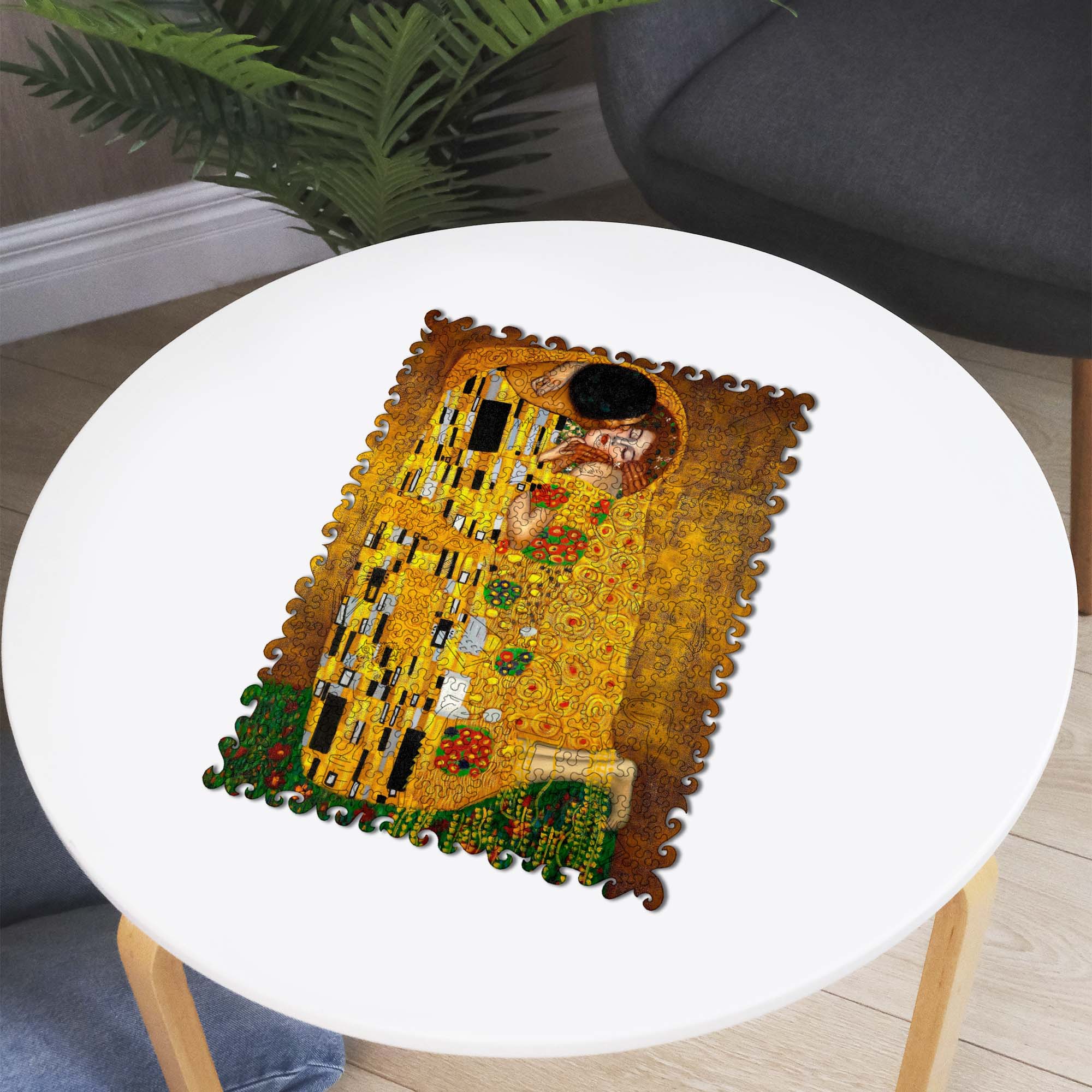 Дерев'яний пазл "Поцілунок" (Густав Клімт)