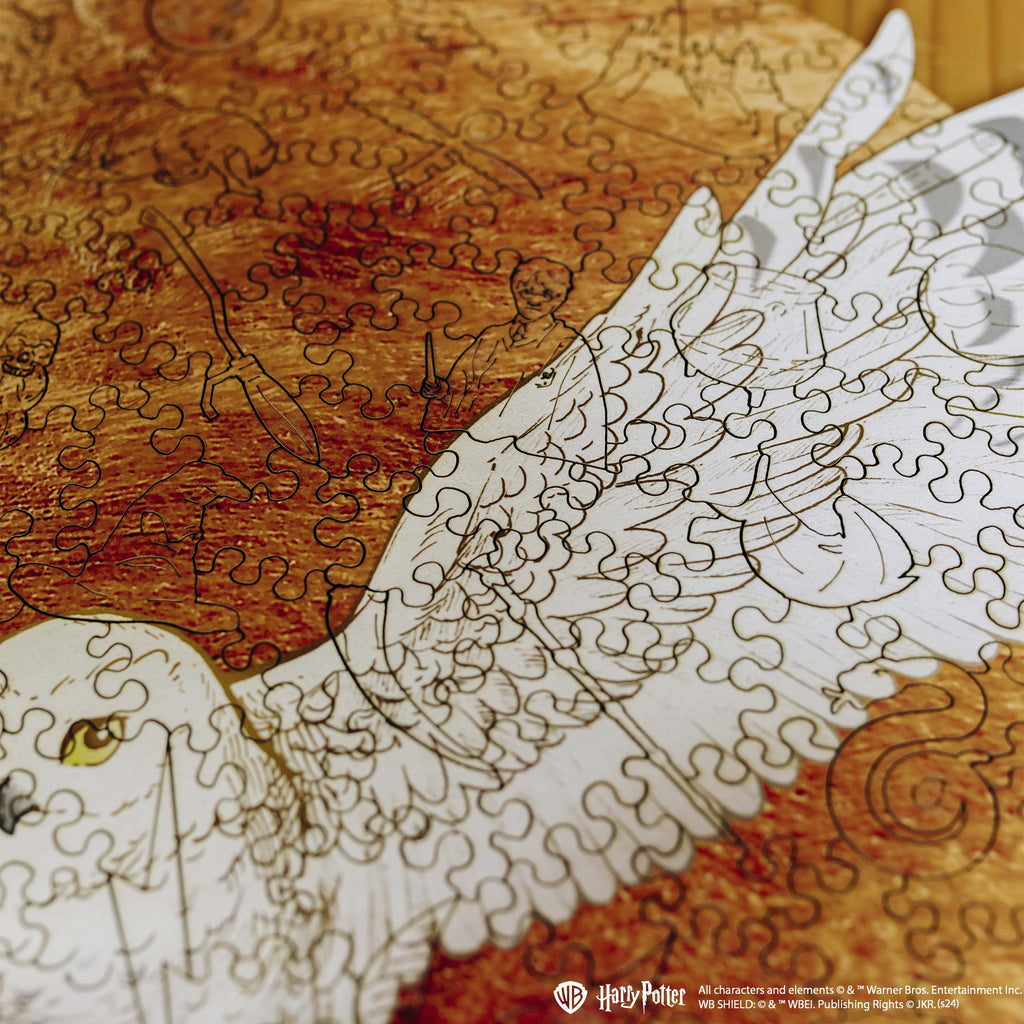 Дерев'яний пазл Гаррі Поттер Гедвіга™