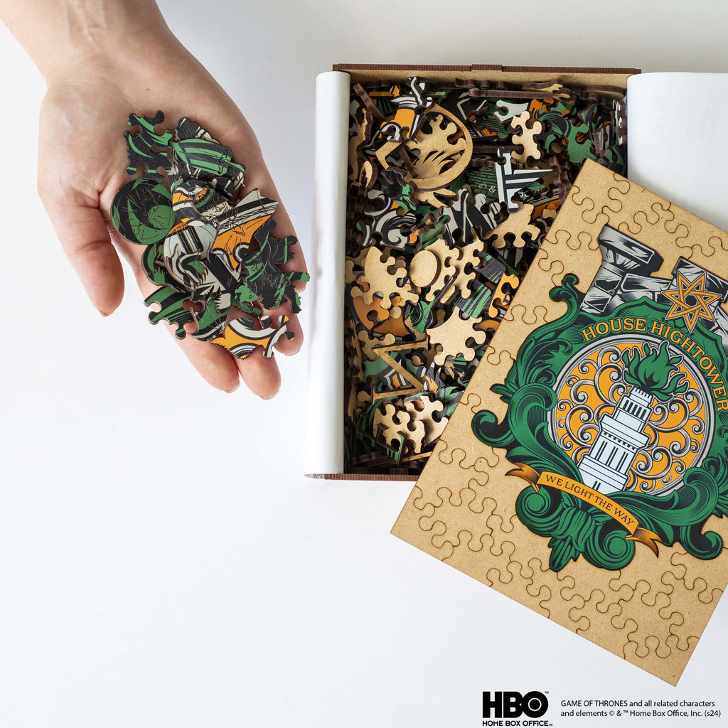 Дерев'яний пазл Гра престолів™ Будинок Хайтауер
