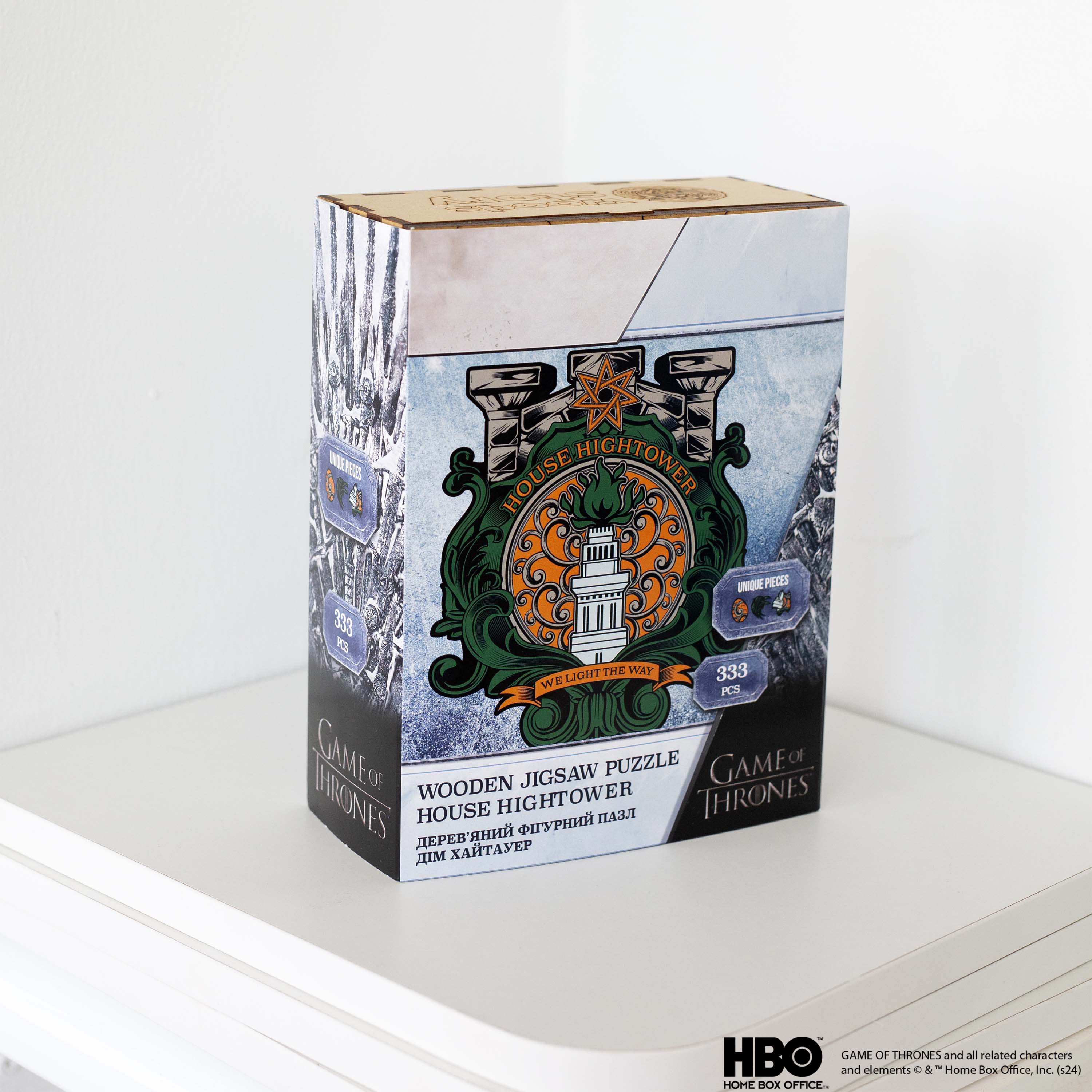 Wooden jigsaw puzzle Game of Thrones™ House Hightower