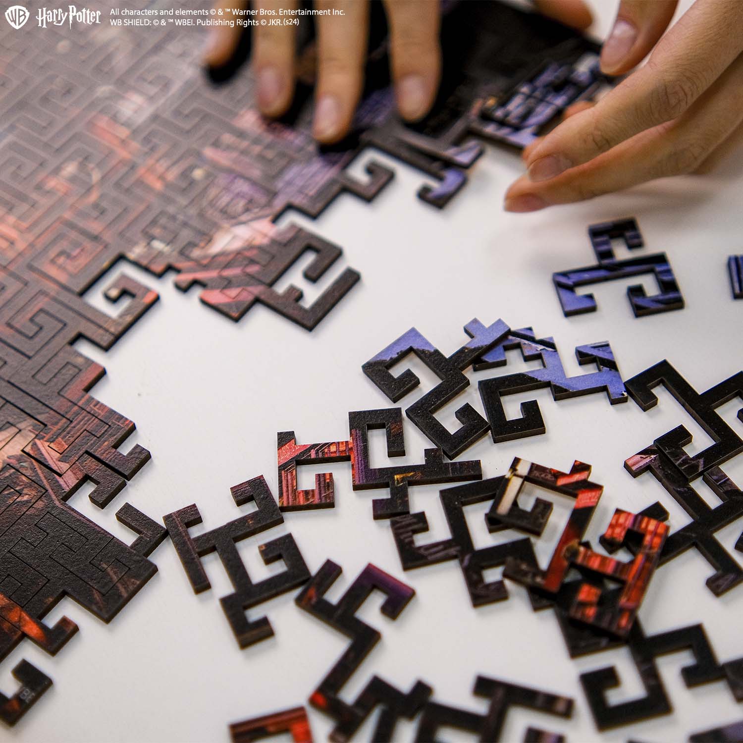 Wooden jigsaw maze puzzle Harry Potter Diagon Alley™