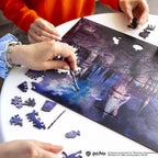 Дерев'яний пазл Гаррі Поттер Гоґвортс Замок Ніч™