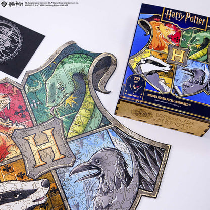 Wooden jigsaw puzzle Harry Potter Hogwarts™ Crest