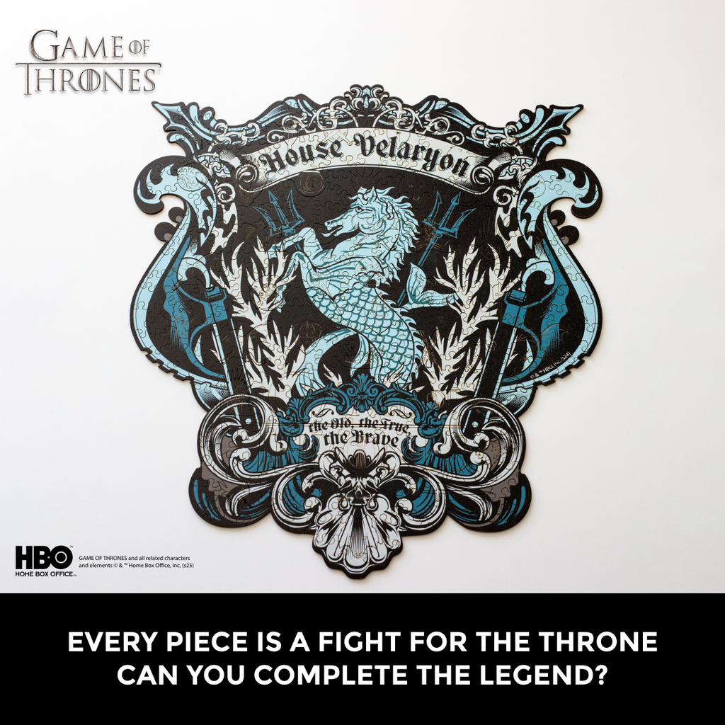 Дерев'яний пазл Гра престолів™ Будинок Веларіон