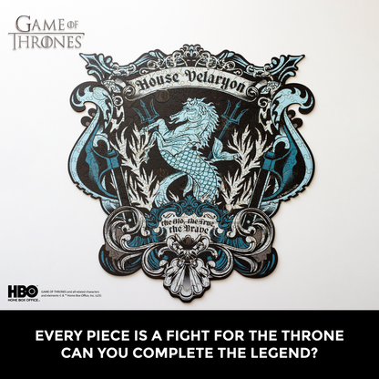 Wooden jigsaw puzzle Game of Thrones™ House Velaryon