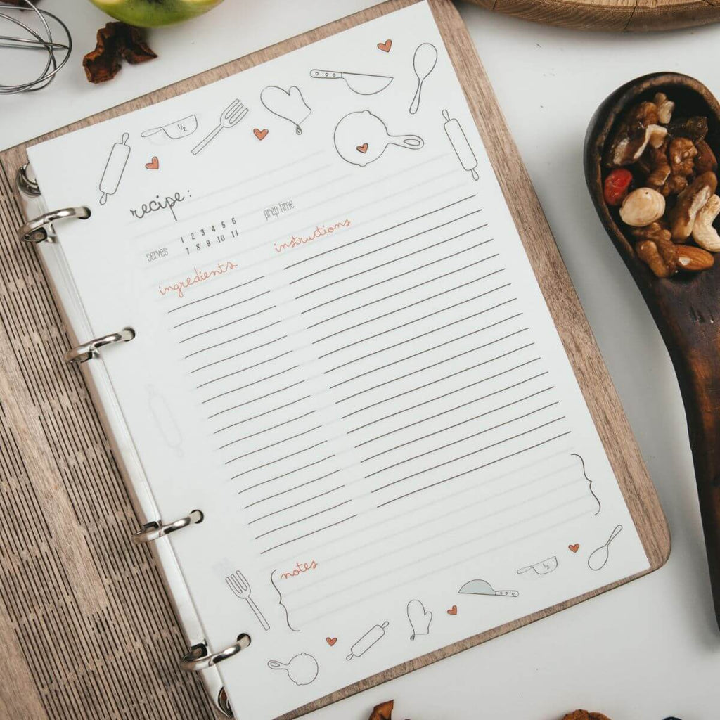 cook book for dishes 