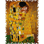 Дерев'яний пазл "Поцілунок" (Густав Клімт)