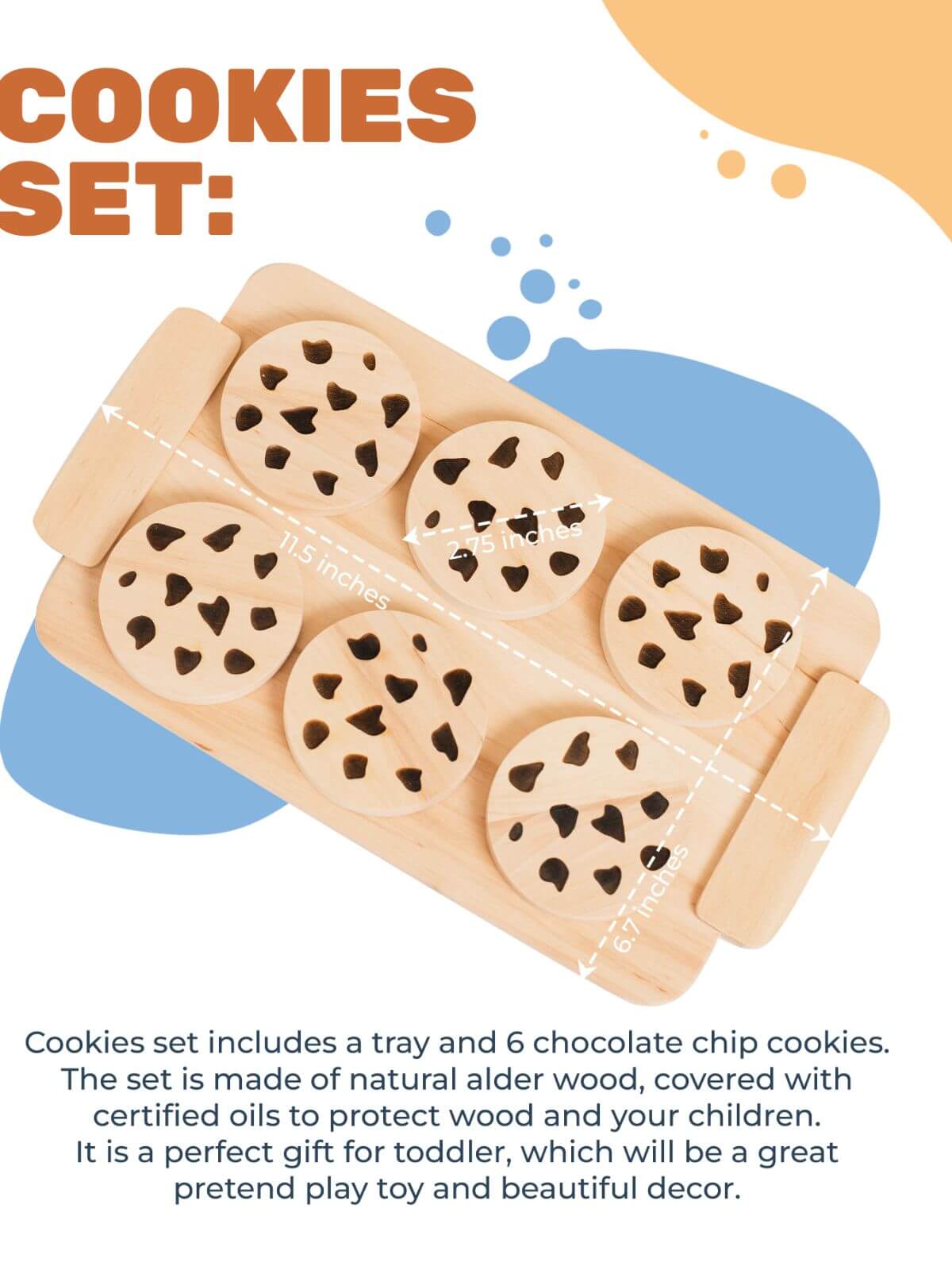 cookies wooden play