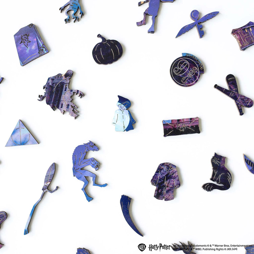 Дерев'яний пазл Гаррі Поттер Гоґвортс Замок Ніч™