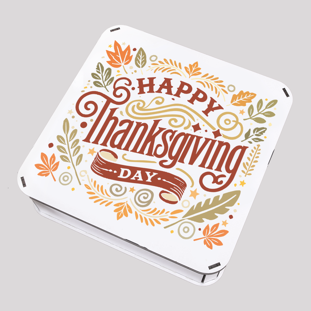 Wholesale Gift Boxes for Thanksgiving Day Square