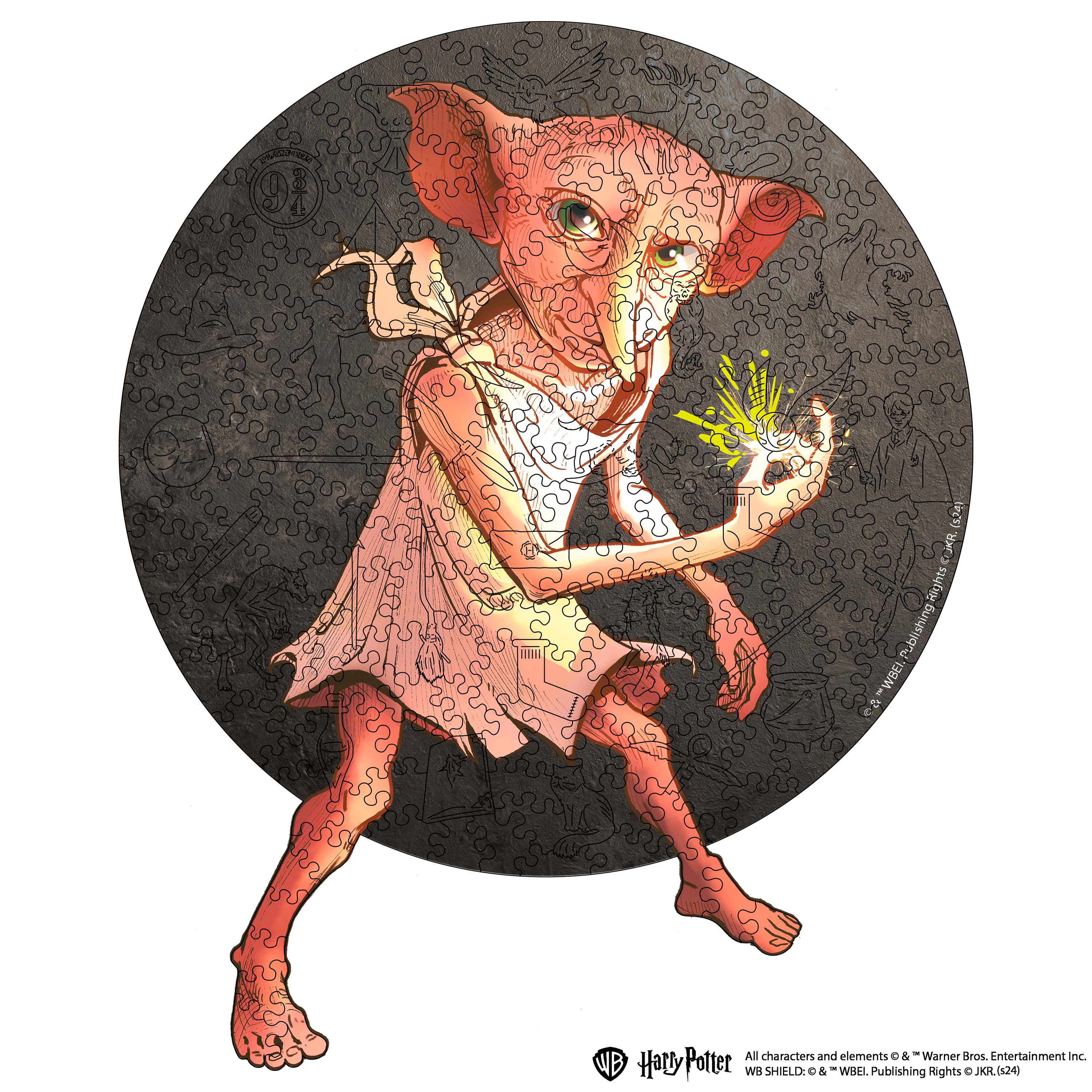 Wooden jigsaw puzzle Harry Potter Dobby™