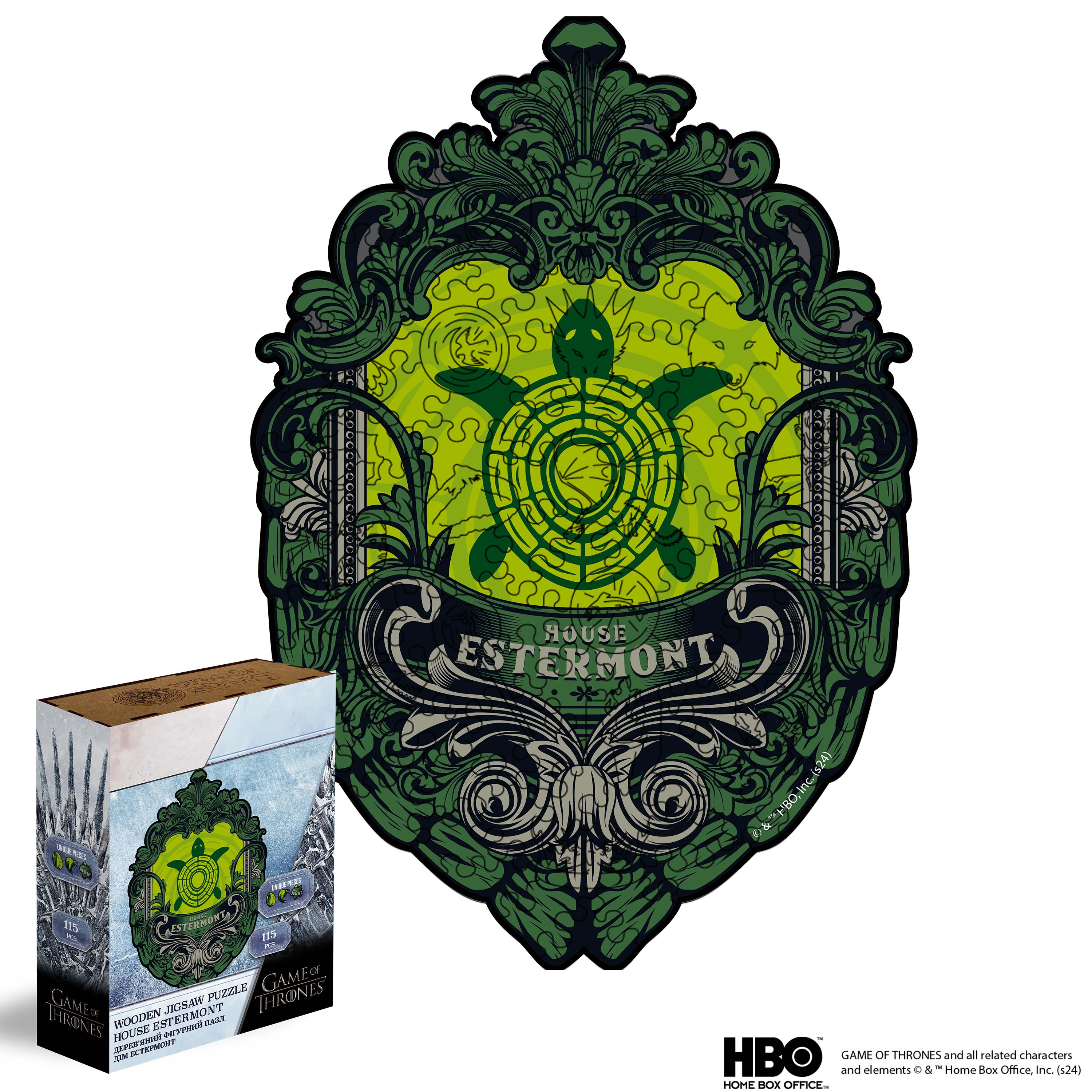 Wooden jigsaw puzzle Game of Thrones™ House Estermont