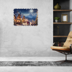 Дерев'яний пазл Зимова ніч