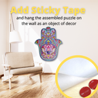 Дерев'яний пазл Хамса