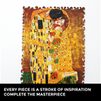 Дерев'яний пазл "Поцілунок" (Густав Клімт)