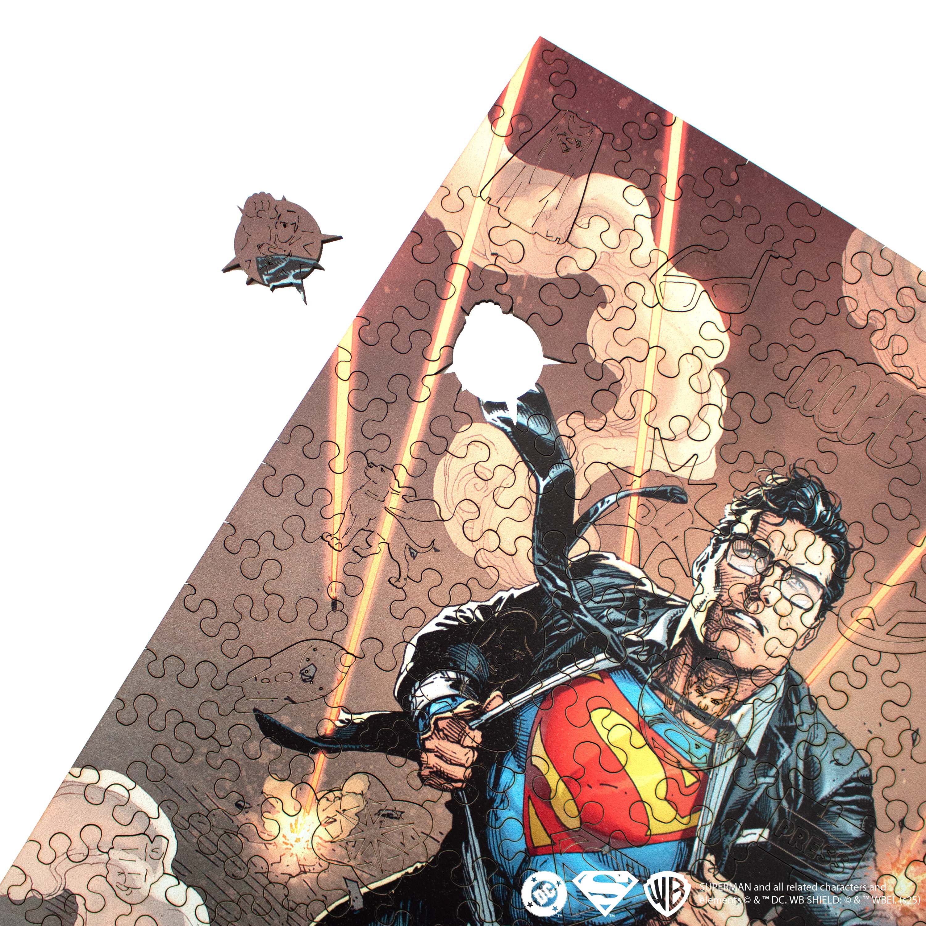 Wooden jigsaw puzzle DC Superman™ – Eye of the Storm