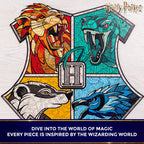 Дерев'яний класичний пазл Гаррі Поттер Хогвортс™ (барвистий)