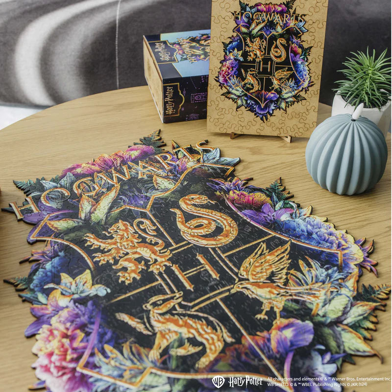 Wooden jigsaw classic puzzle Harry Potter Hogwarts™ (Neonly)