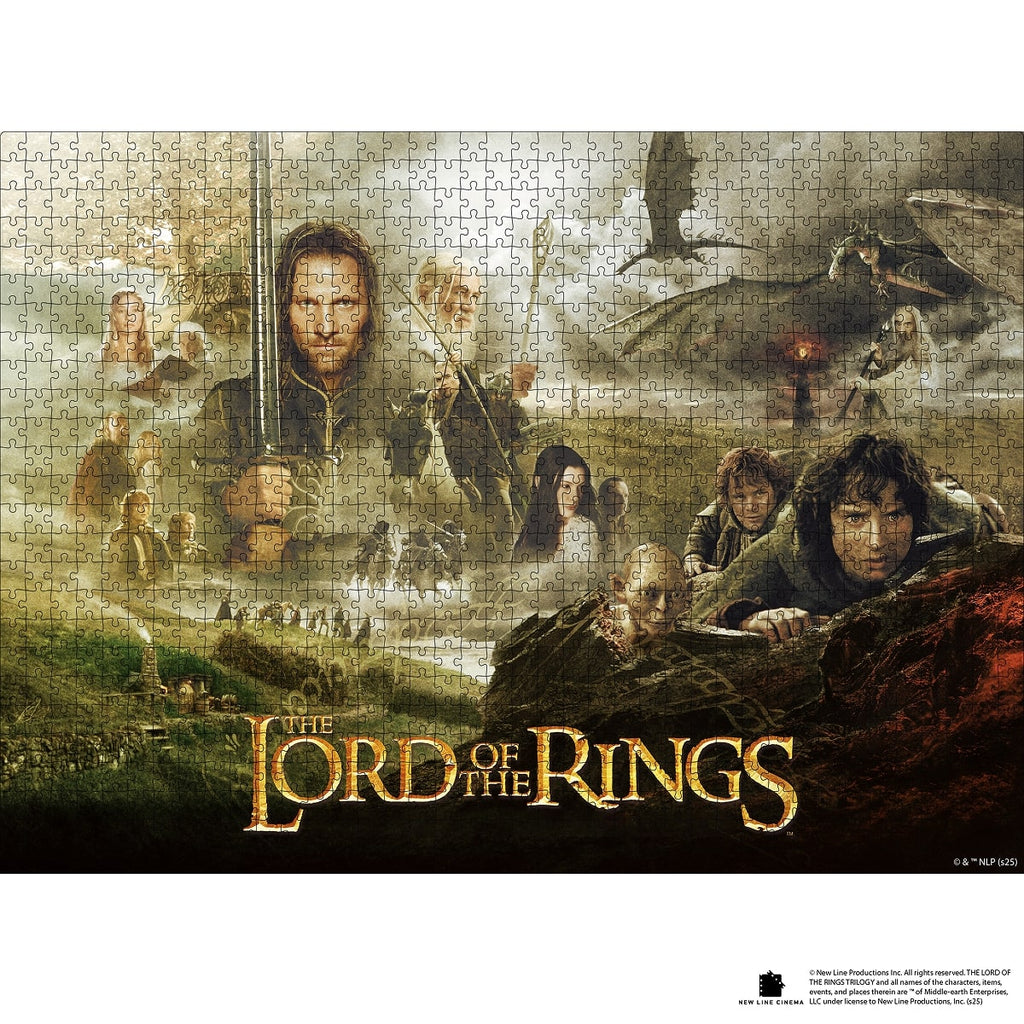 The Lord of the Rings™ Classic Wooden Puzzle – Heroes of Middle-Earth