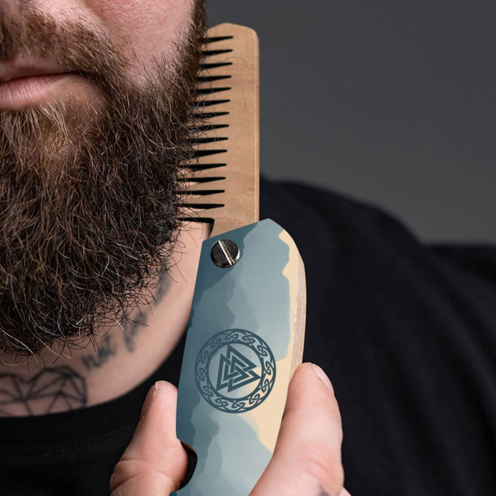 wooden comb
