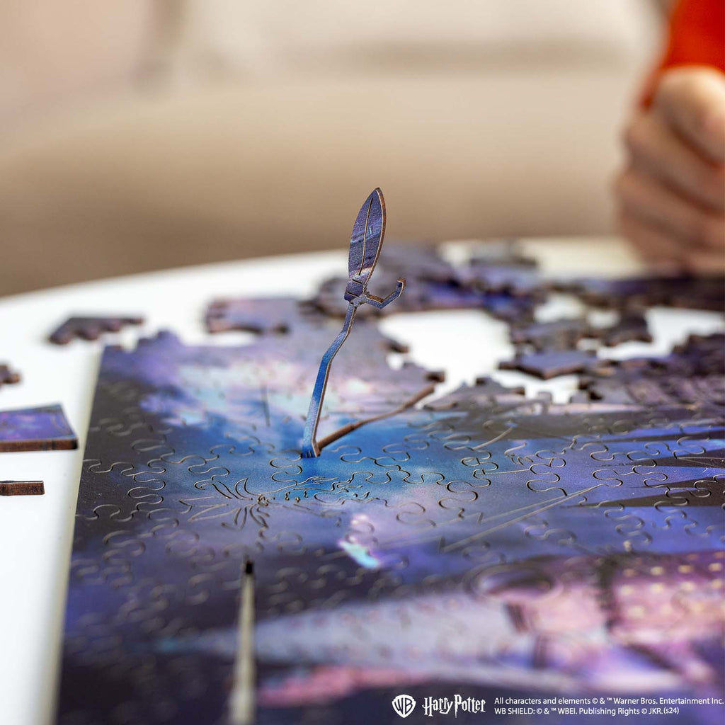 Дерев'яний пазл Гаррі Поттер Гоґвортс Замок Ніч™