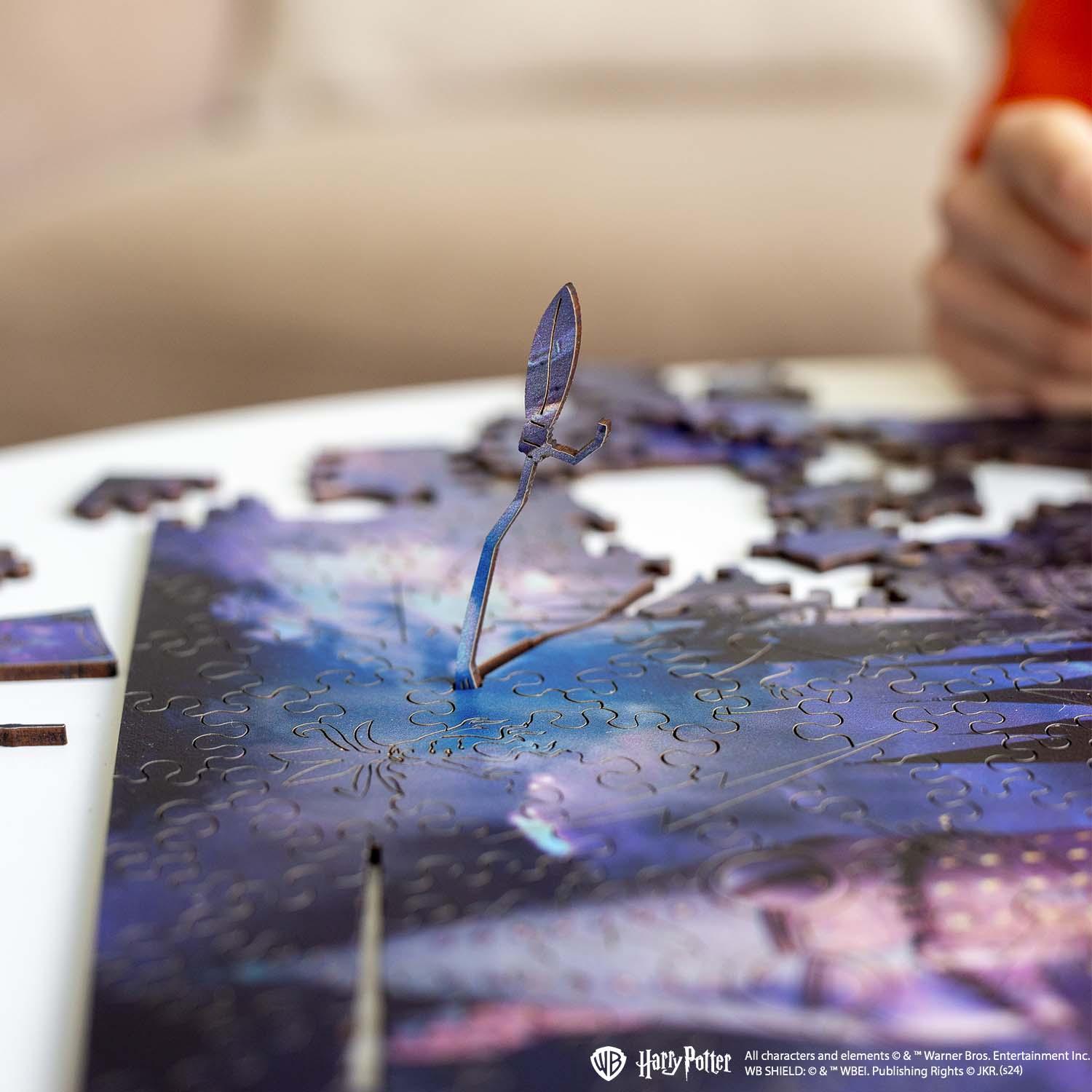 Дерев'яний пазл Гаррі Поттер Гоґвортс Замок Ніч™