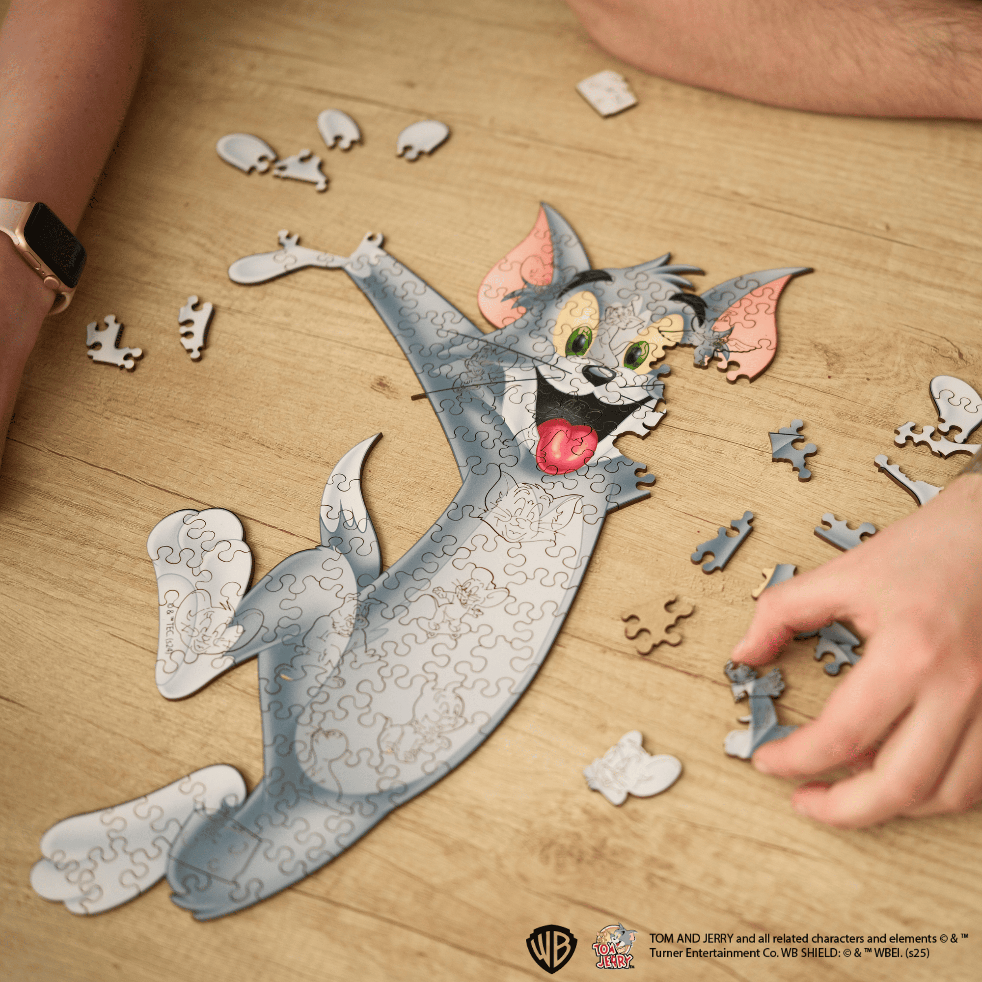 Wooden jigsaw puzzle Tom & Jerry™ – Tom