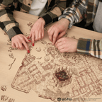 Wooden jigsaw puzzle Harry Potter™ Marauder’s Map