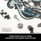 Дерев'яний пазл Гра престолів™ Будинок Веларіон