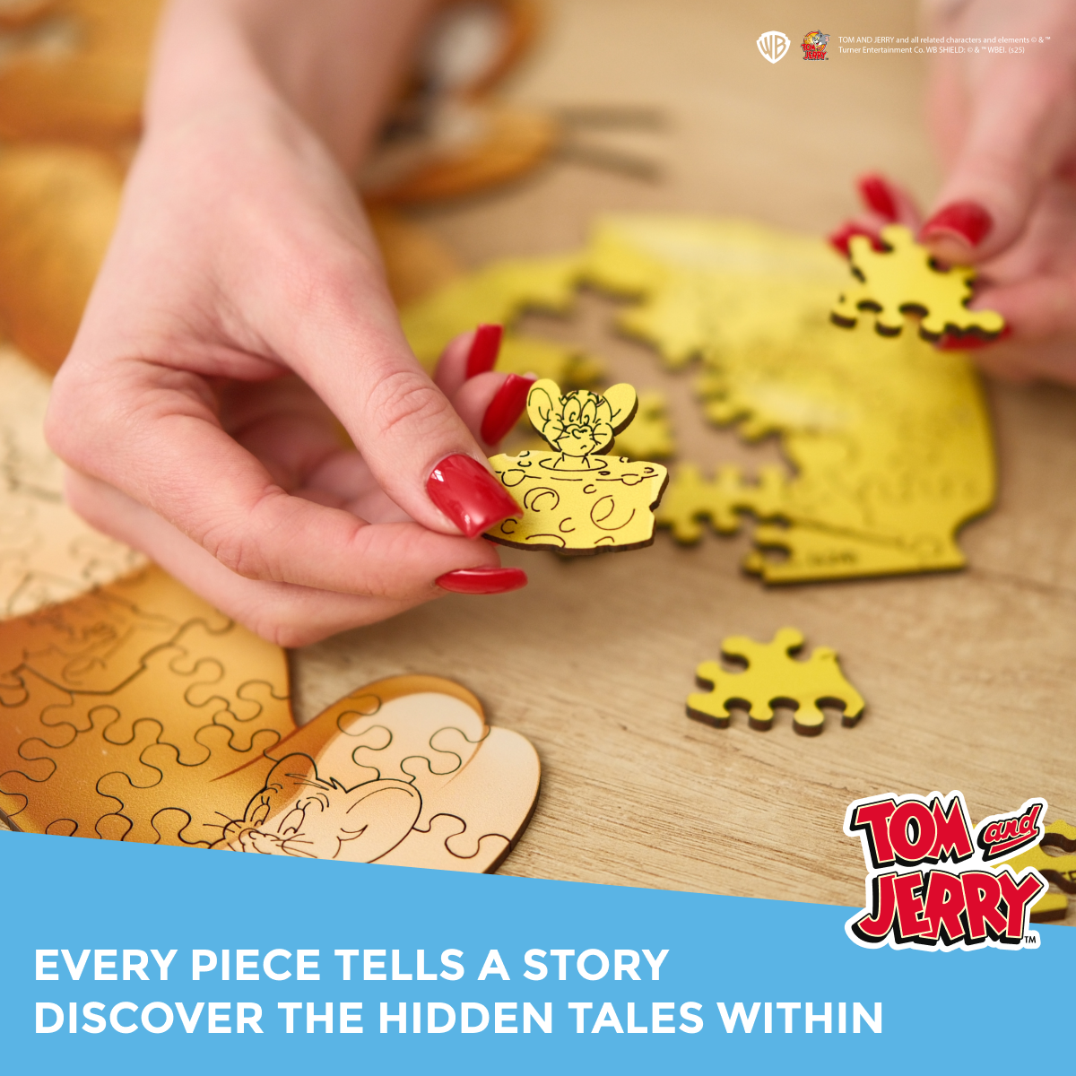 Wooden jigsaw puzzle Tom&Jerry™ Jerry