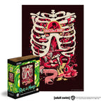 Wooden jigsaw maze puzzle Rick&Morty™ Anatomy Park