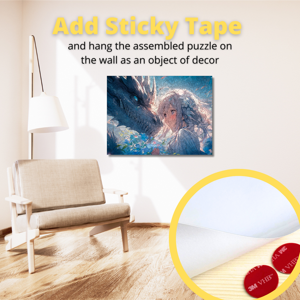 Дерев'яний пазл аніме