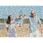Custom Wooden Jigsaw Puzzle Family