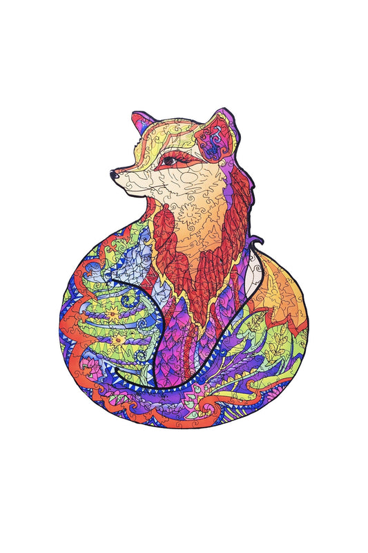 Wooden Jigsaw Puzzle Fox L