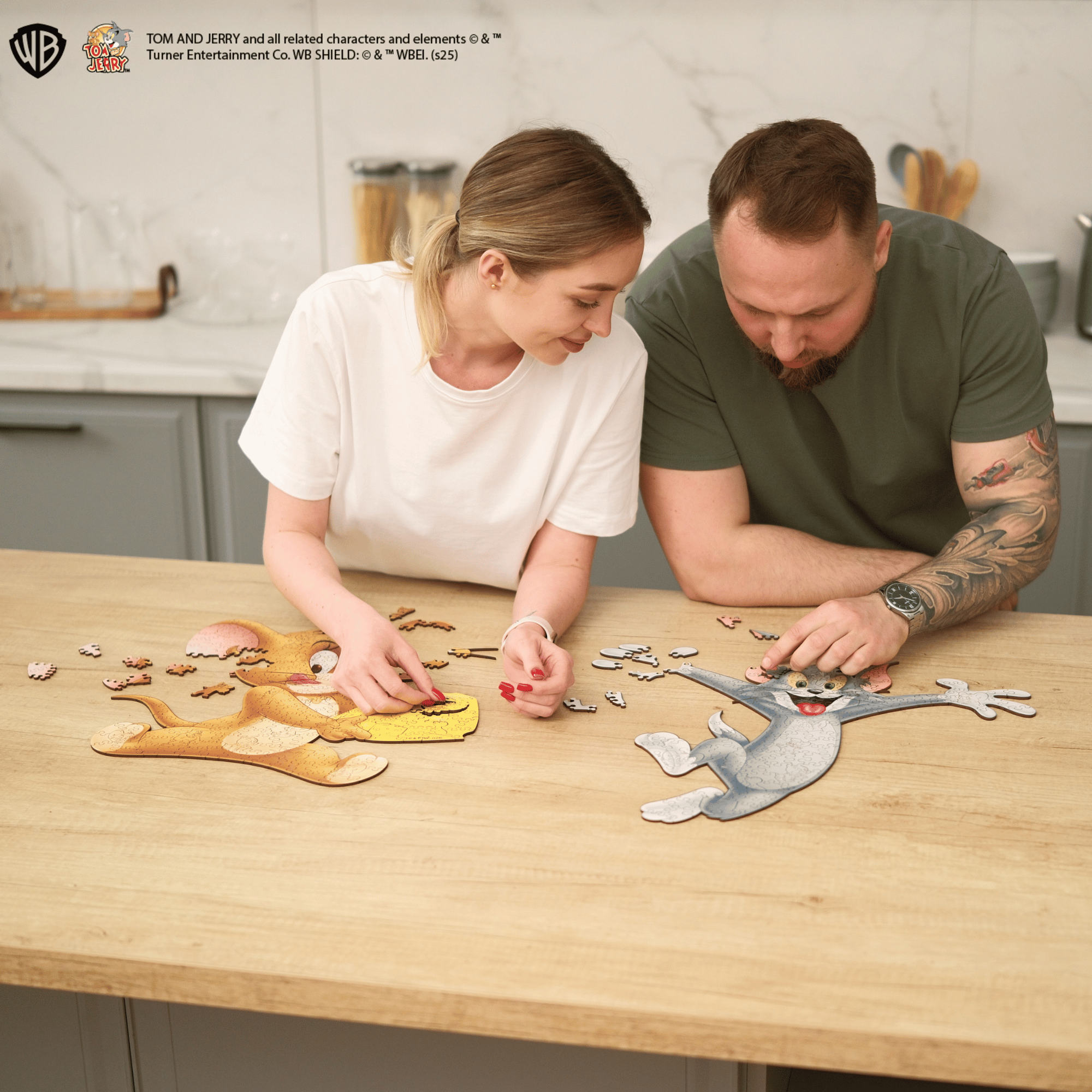 Wooden jigsaw puzzle Tom&Jerry™ Jerry