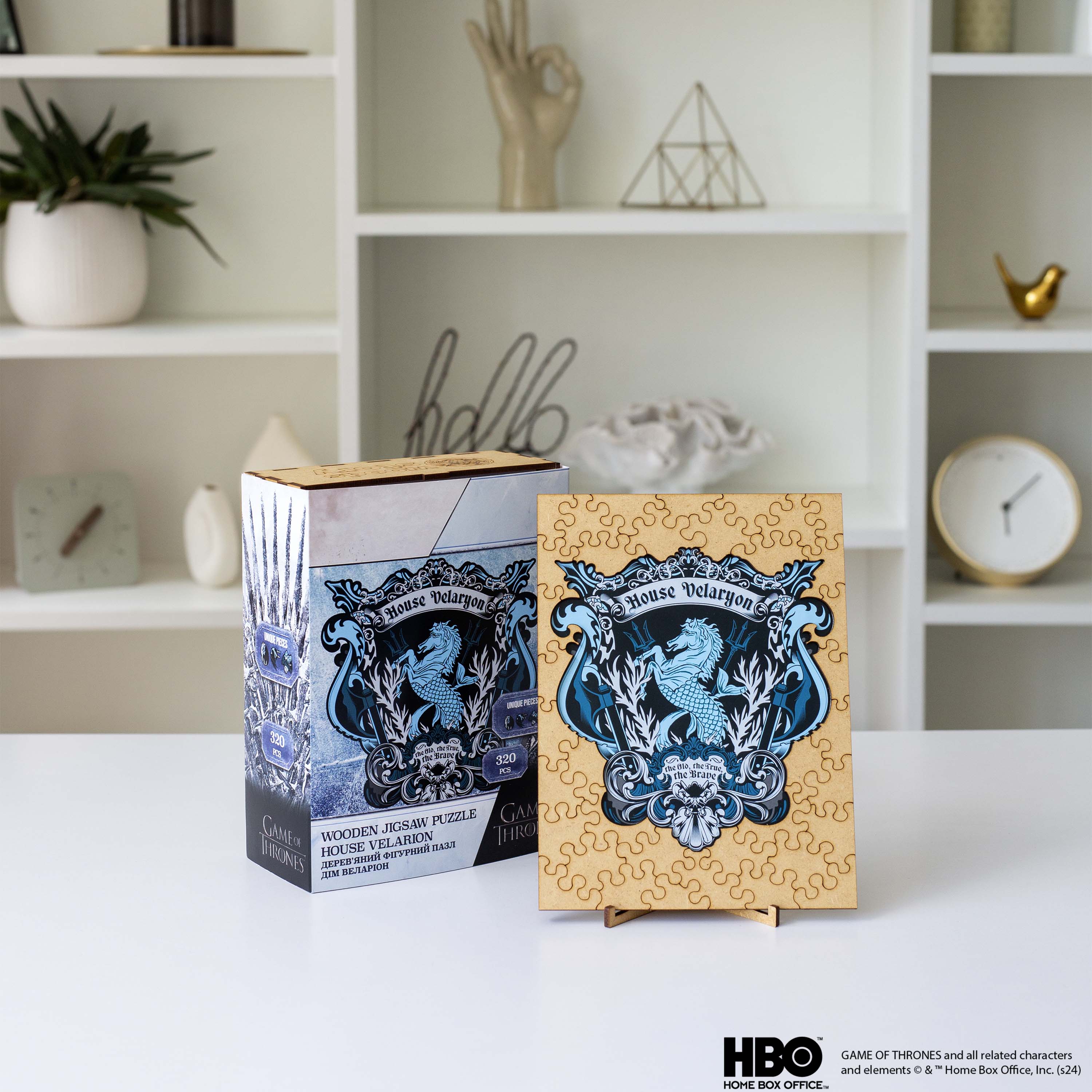 Дерев'яний пазл Гра престолів™ Будинок Веларіон