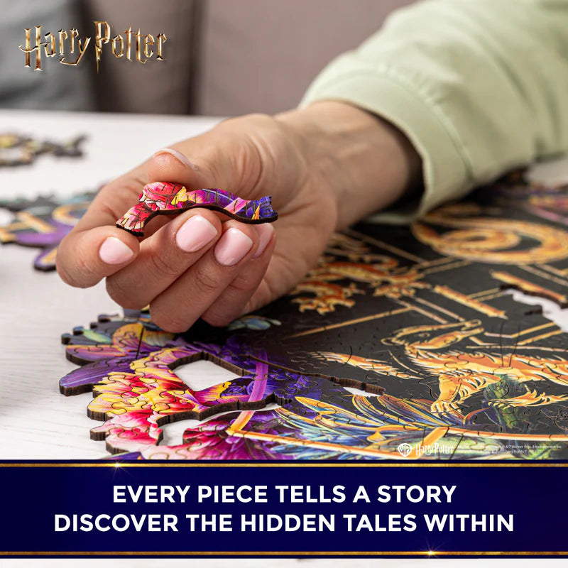 Wooden jigsaw classic puzzle Harry Potter Hogwarts™ (Neonly)