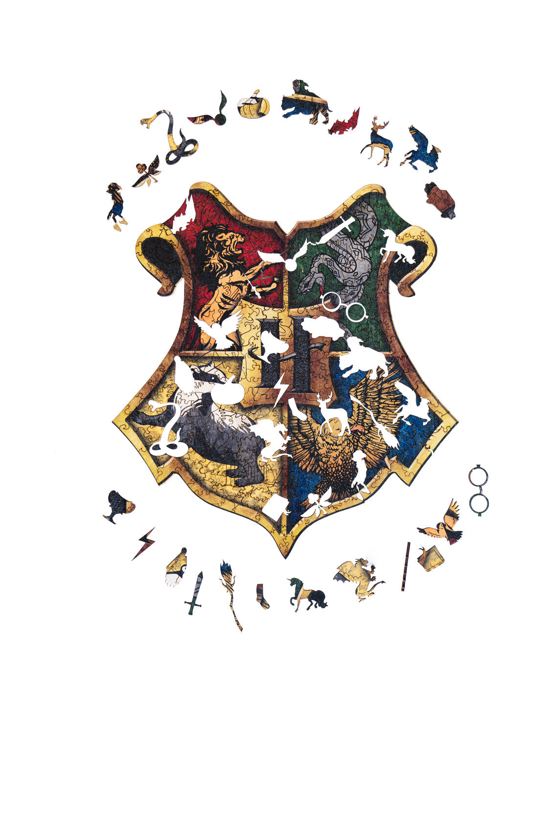 Wooden Jigsaw Puzzle Crest XL