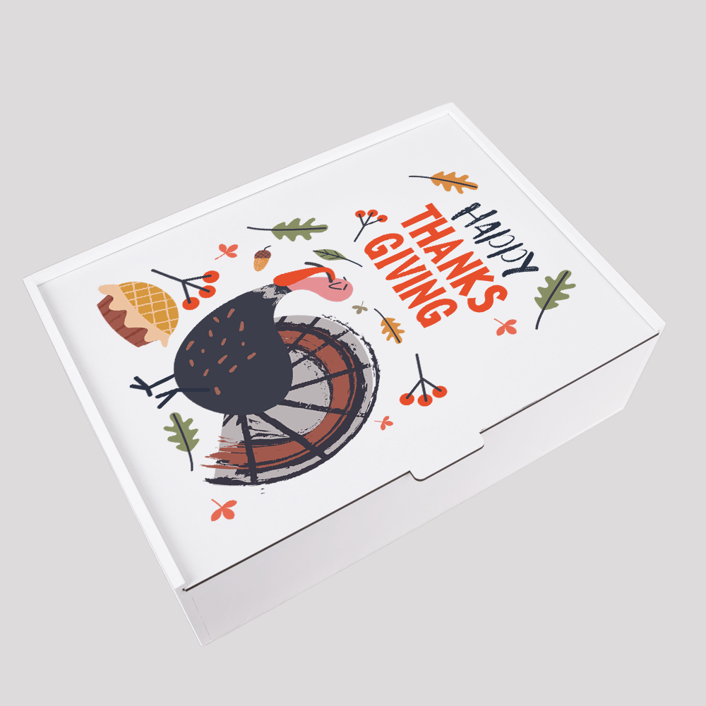 Wholesale Gift Boxes for Thanksgiving Day Rectangular