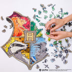 Wooden jigsaw puzzle Harry Potter Hogwarts™ Crest
