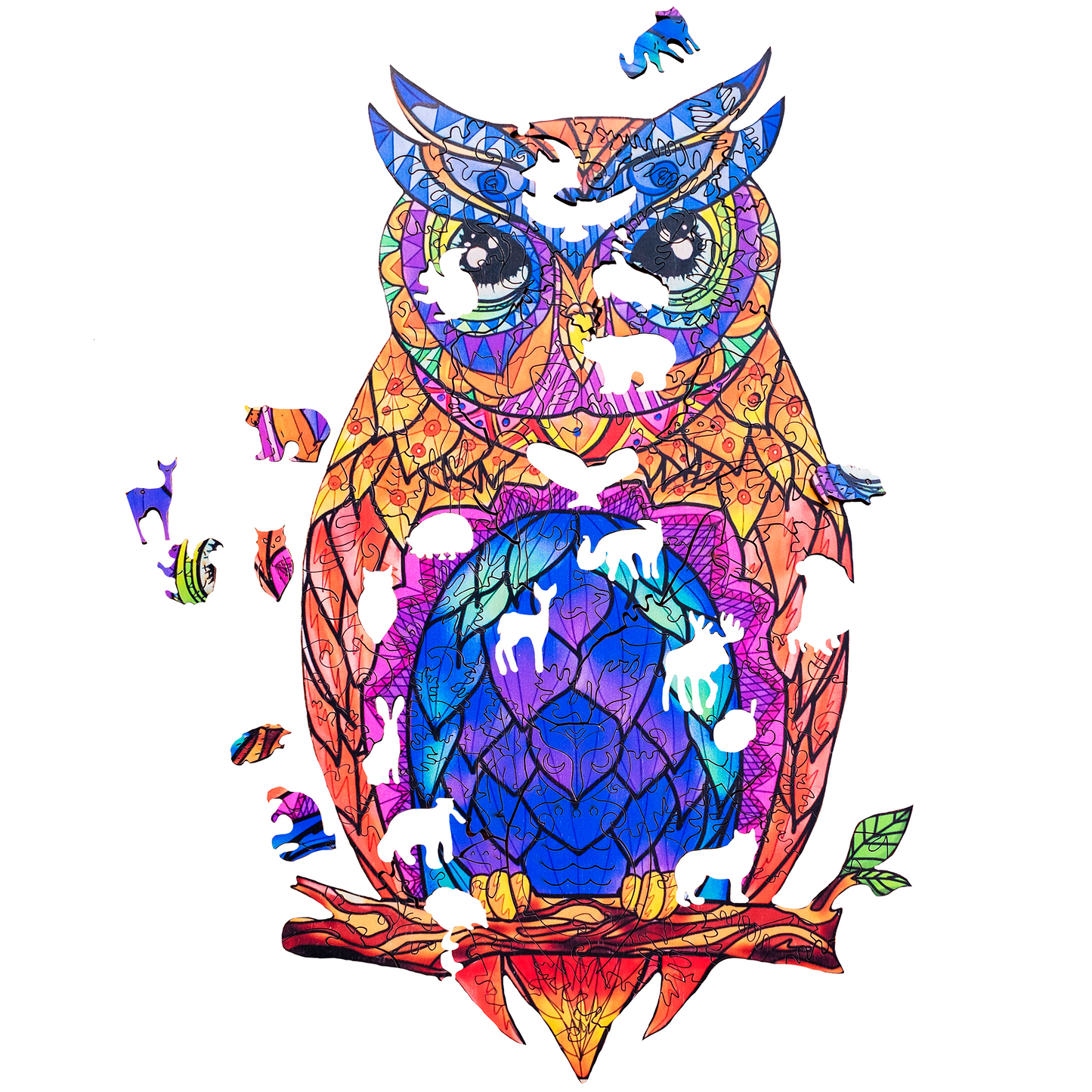 Wooden Jigsaw Puzzle Owl