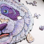 Дерев'яний пазл Панда