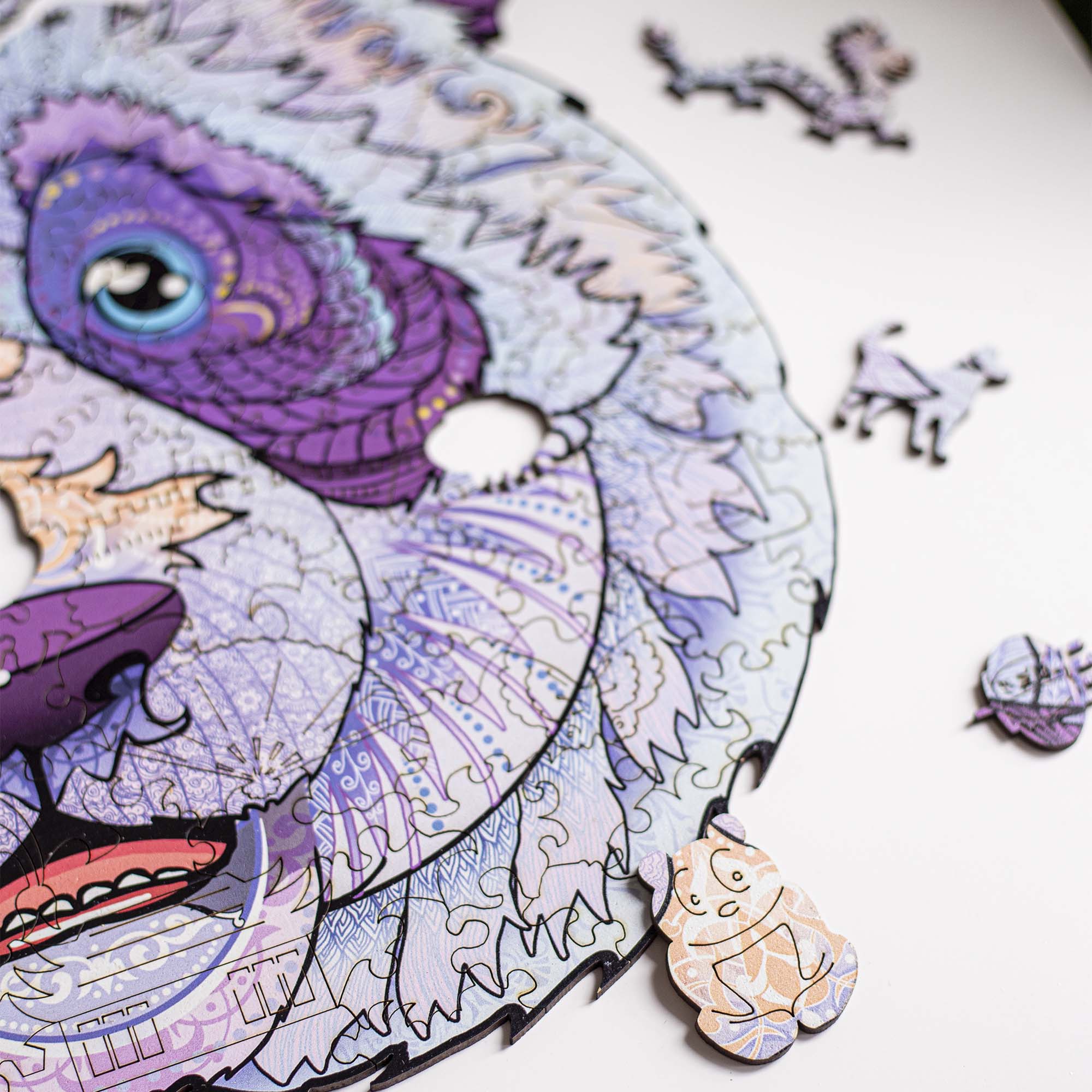 Дерев'яний пазл Панда