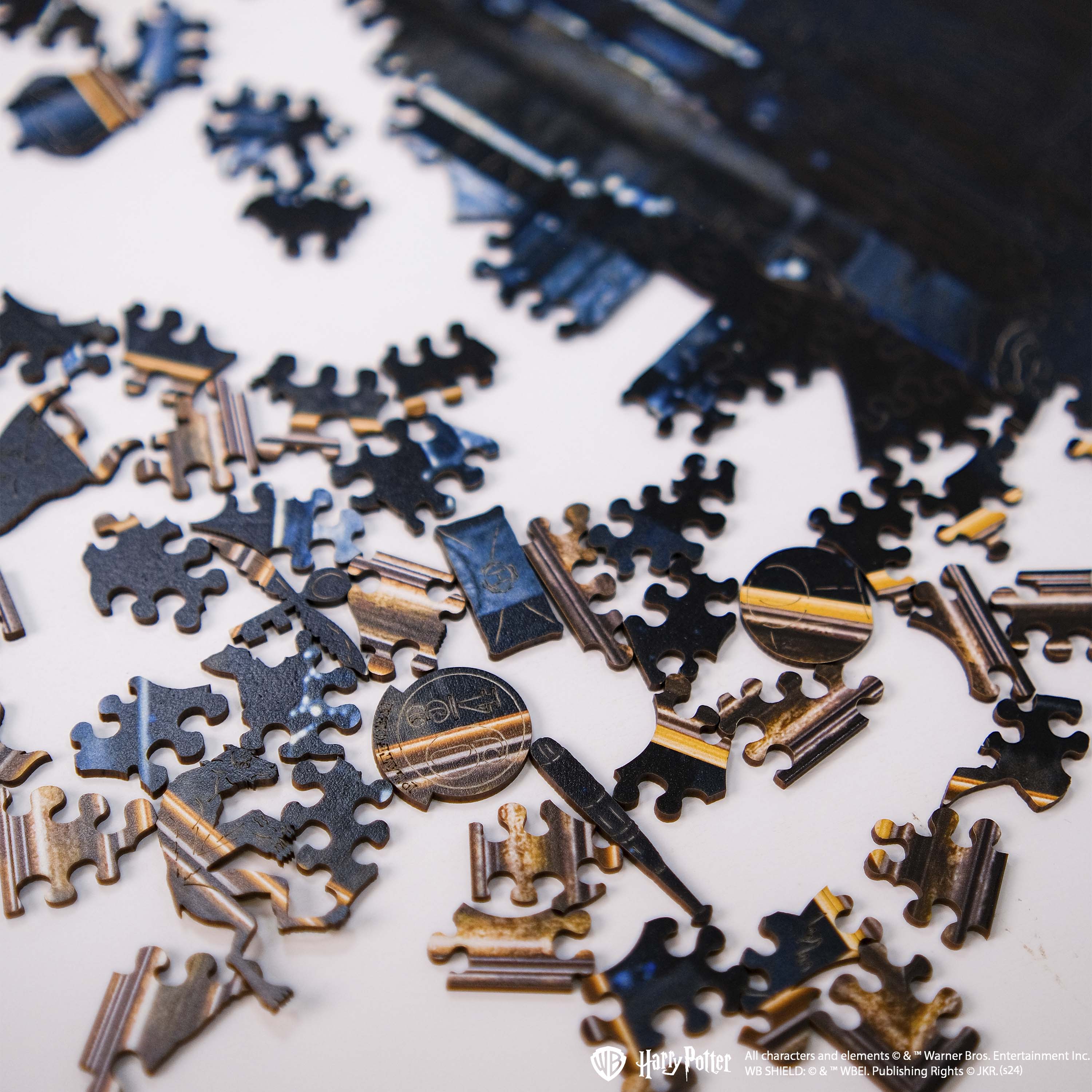 Wooden jigsaw puzzle Harry Potter Voldemort ™